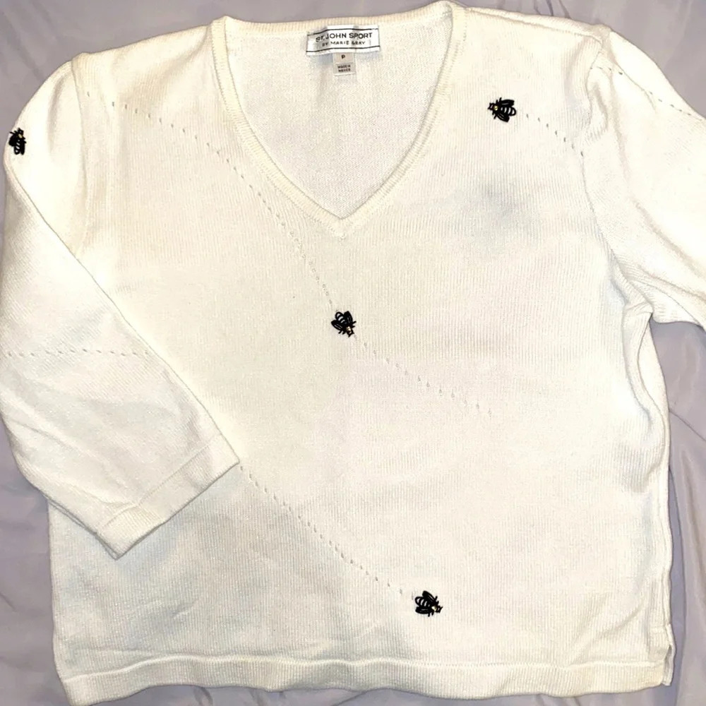 St. John Sport Butterfly Sweater